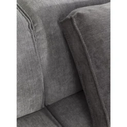 KARE Design Ecksofa Infinity Ottomane Grau Rechts- Sofas & Couches