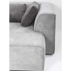 KARE Design Ecksofa Infinity Ottomane Grau Rechts- Sofas & Couches