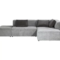 KARE Design Ecksofa Infinity Ottomane Grau Rechts- Sofas & Couches