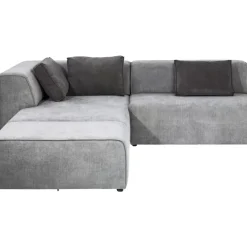 KARE Design Ecksofa Infinity Ottomane Grau Links- Sofas & Couches
