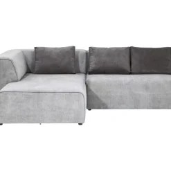 KARE Design Ecksofa Infinity Ottomane Grau Links- Sofas & Couches