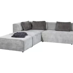 KARE Design Ecksofa Infinity Ottomane Grau Links- Sofas & Couches