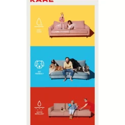 KARE Design Ecksofa Infinity Ottomane Creme Rechts- Sofas & Couches