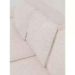 KARE Design Ecksofa Infinity Ottomane Creme Rechts- Sofas & Couches