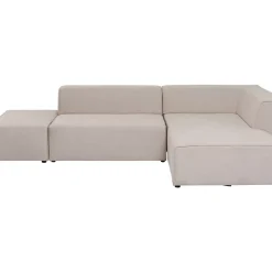 KARE Design Ecksofa Infinity Ottomane Creme Rechts- Sofas & Couches