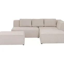 KARE Design Ecksofa Infinity Ottomane Creme Rechts- Sofas & Couches
