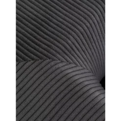 KARE Design Ecksofa Infinity Ottomane Cord Grau Rechts- Sofas & Couches