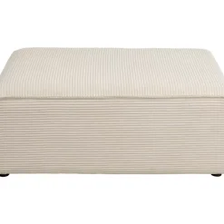 KARE Design Ecksofa Infinity Ottomane Cord Creme Rechts- Sofas & Couches