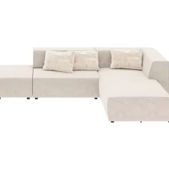 KARE Design Ecksofa Infinity Vegas Creme- Sofas & Couches