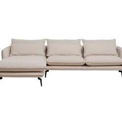 KARE Design Ecksofa Monza Links Creme 296Cm- Sofas & Couches