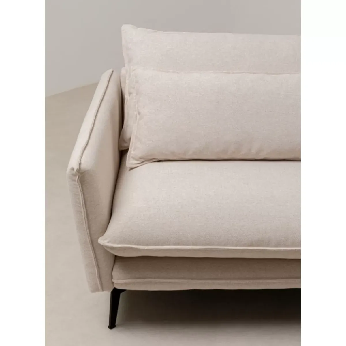 KARE Design Ecksofa Monza Rechts Creme 296Cm- Sofas & Couches