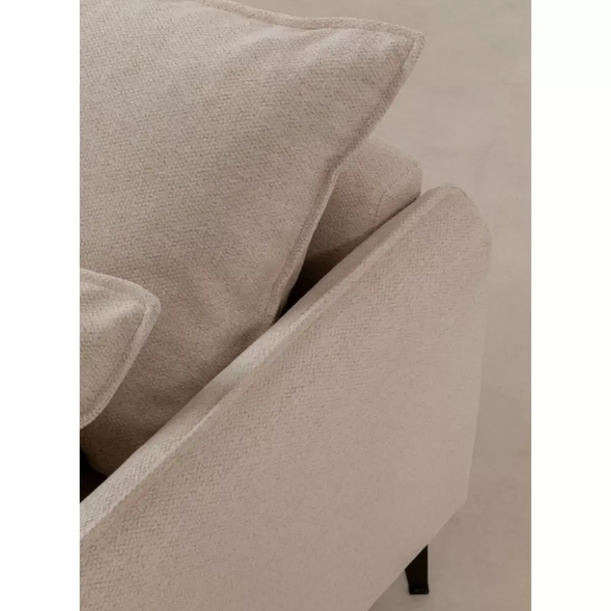 KARE Design Ecksofa Monza Rechts Creme 296Cm- Sofas & Couches