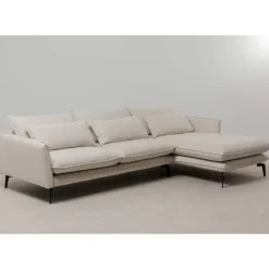 KARE Design Ecksofa Monza Rechts Creme 296Cm- Sofas & Couches