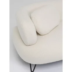 KARE Design Ecksofa Peppo Weis- Sofas & Couches