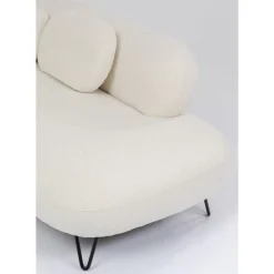 KARE Design Ecksofa Peppo Weis- Sofas & Couches