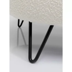 KARE Design Ecksofa Peppo Weis- Sofas & Couches