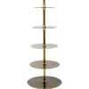 KARE Design Etagere Lovely Brass 162Cm- Geschirr & Tischaccessoires