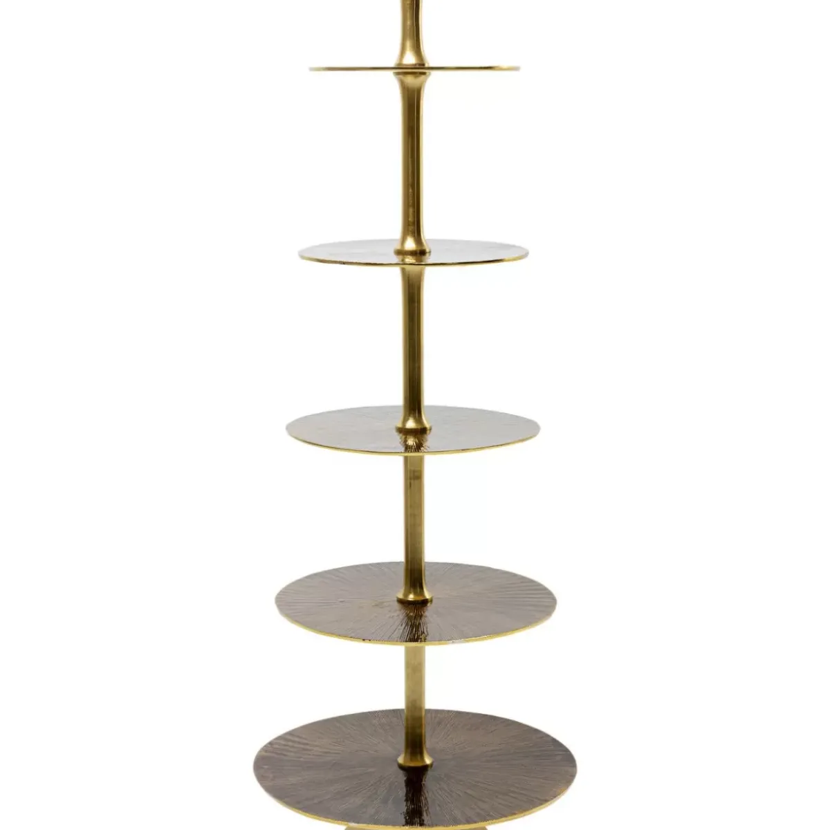 KARE Design Etagere Lovely Brass 162Cm- Geschirr & Tischaccessoires