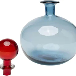 KARE Design Flasche Honeymoon Lid Blau 25- Aufbewahrung & Ordnung