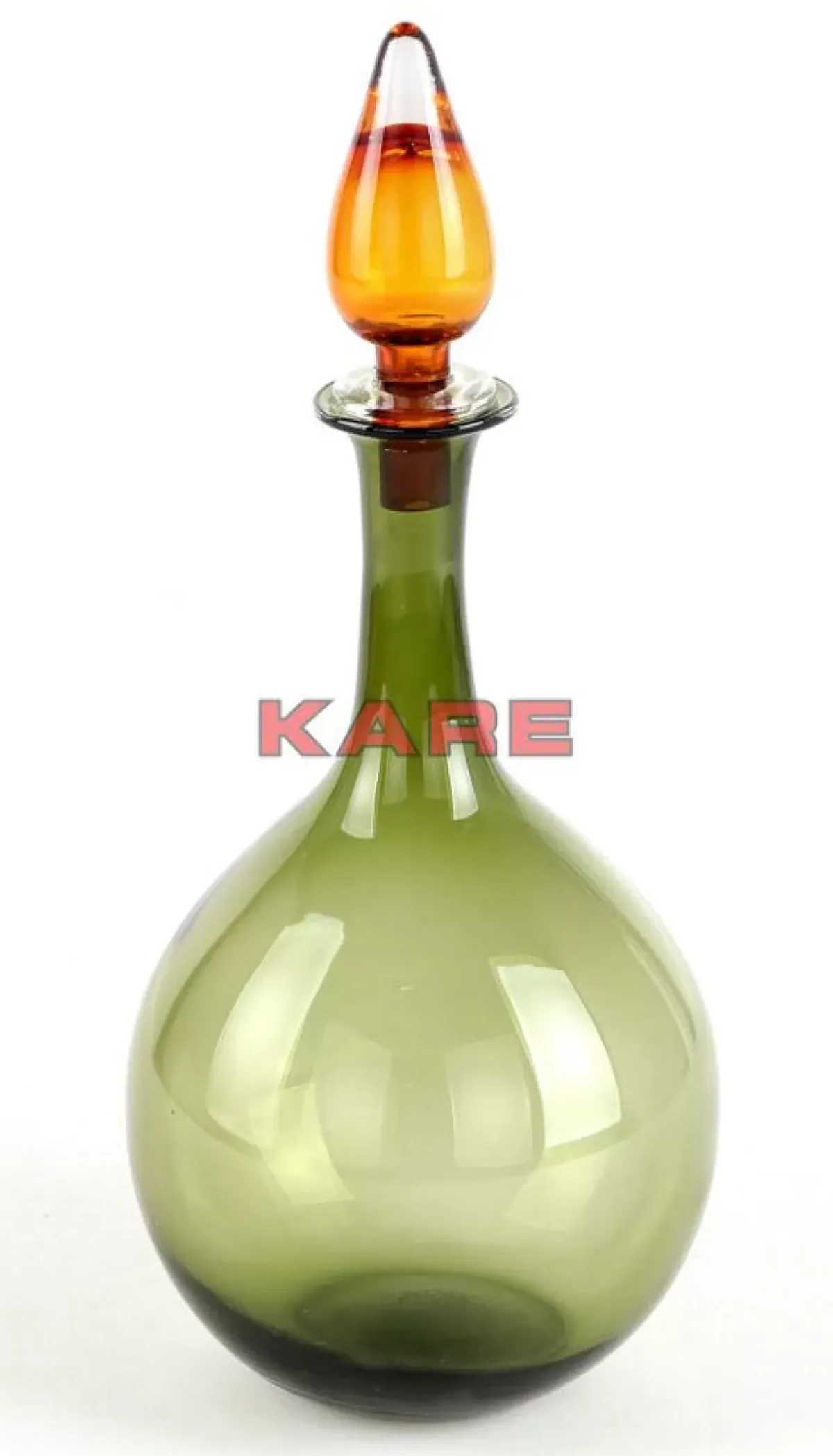 KARE Design Flasche Honeymoon Lid Grun 38- Aufbewahrung & Ordnung