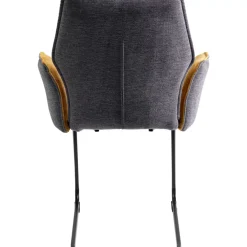 KARE Design Freischwinger Brego Senf- Stühle