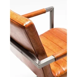 KARE Design Freischwinger Riffle Buffalo Brown- Stühle