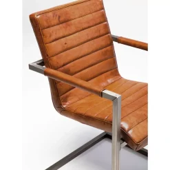 KARE Design Freischwinger Riffle Buffalo Brown- Stühle