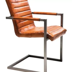 KARE Design Freischwinger Riffle Buffalo Brown- Stühle