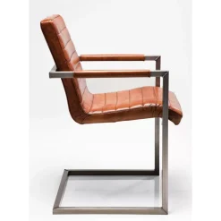 KARE Design Freischwinger Riffle Buffalo Brown- Stühle