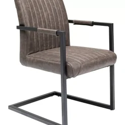 KARE Design Freischwinger Thamos Braun- Stühle