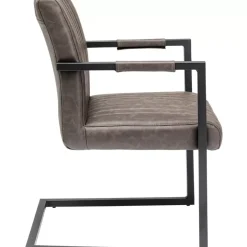 KARE Design Freischwinger Thamos Braun- Stühle