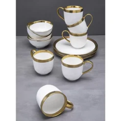 KARE Design Fruhstucksset Bell (12/Tlg.)- Geschirr & Tischaccessoires