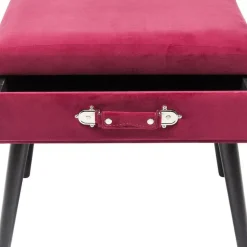 KARE Design Fushocker Drawer Rot- Stühle