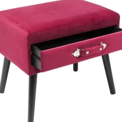 KARE Design Fushocker Drawer Rot- Stühle