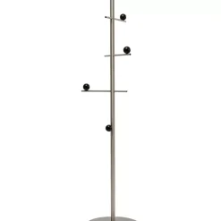 KARE Design Garderobenstander Balance Chrom 174Cm- Kleinmöbel & Sonstiges