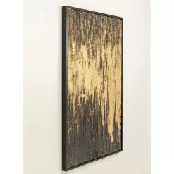 KARE Design Gerahmtes Bild Abstract Schwarz 80X120Cm- Bilder