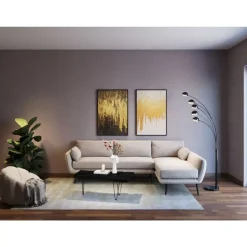 KARE Design Gerahmtes Bild Abstract Schwarz 80X120Cm- Bilder