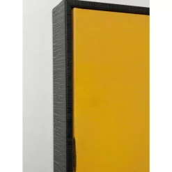 KARE Design Gerahmtes Bild Abstract Shapes Gelb 113X113Cm- Bilder