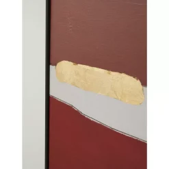 KARE Design Gerahmtes Bild Abstract Shapes Pink 73X143Cm- Bilder