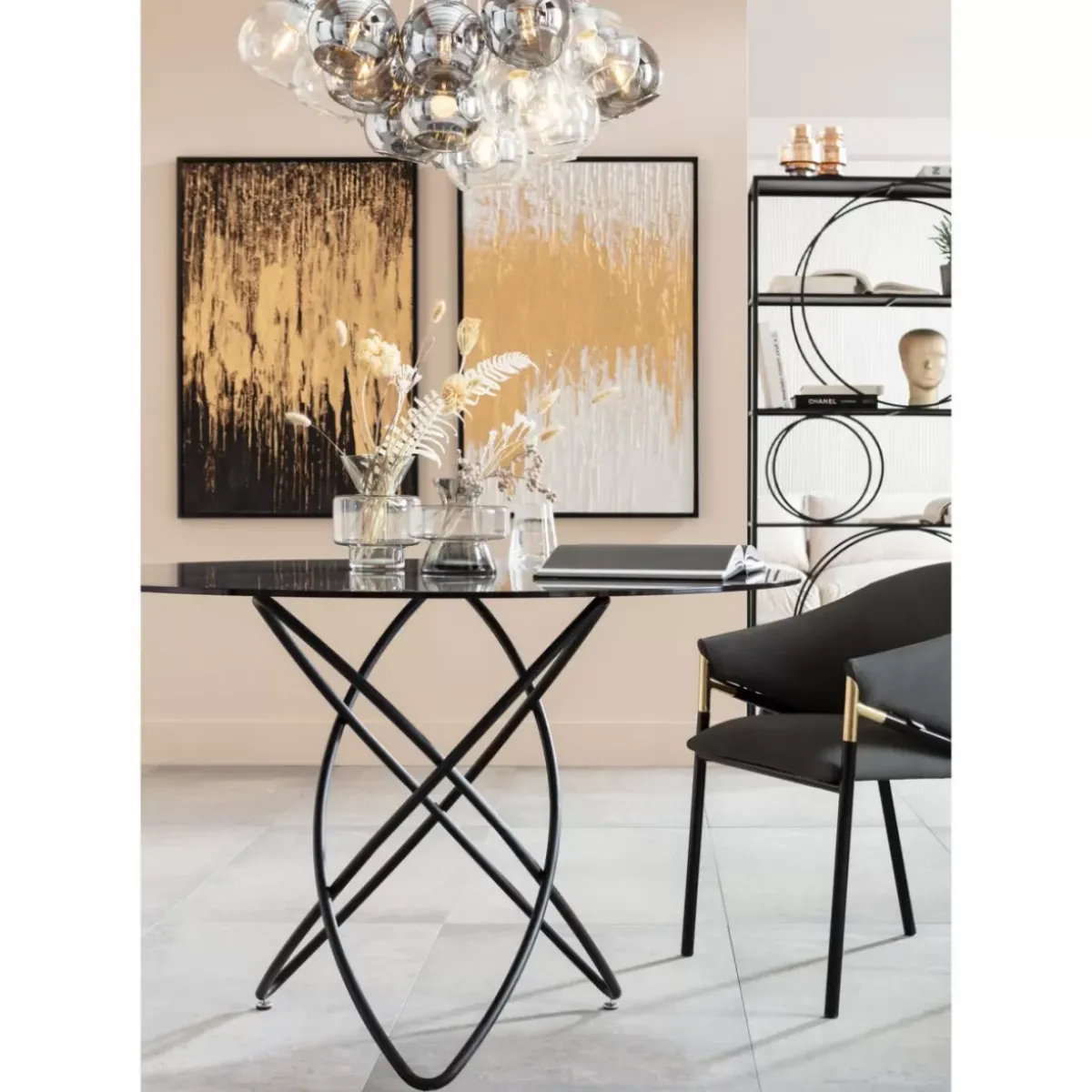 KARE Design Gerahmtes Bild Abstract Weis 80X120Cm- Bilder