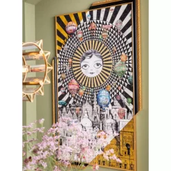 KARE Design Gerahmtes Bild Balloons 160X260Cm- Bilder