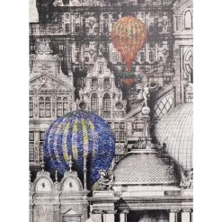 KARE Design Gerahmtes Bild Balloons 110X174Cm- Bilder