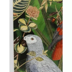 KARE Design Gerahmtes Bild Birds In Jungle 80X100Cm- Bilder