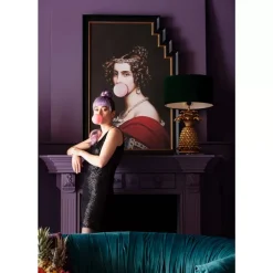 KARE Design Gerahmtes Bild Bubble Gum 80X120Cm- Bilder