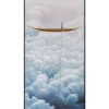 KARE Design Gerahmtes Bild Cloud Boat 60X120Cm- Bilder