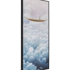 KARE Design Gerahmtes Bild Cloud Boat 60X120Cm- Bilder