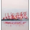 KARE Design Gerahmtes Bild Dating Flamingos 100X120Cm- Bilder