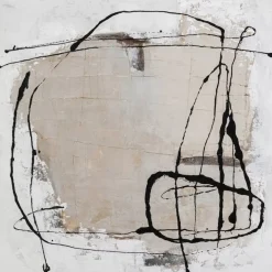 KARE Design Gerahmtes Bild Dust Grau 100X100Cm- Bilder