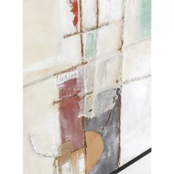 KARE Design Gerahmtes Bild Dust Grun 120X120Cm- Bilder