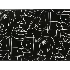 KARE Design Gerahmtes Bild Faccia Arte Drawing 150X100Cm- Bilder